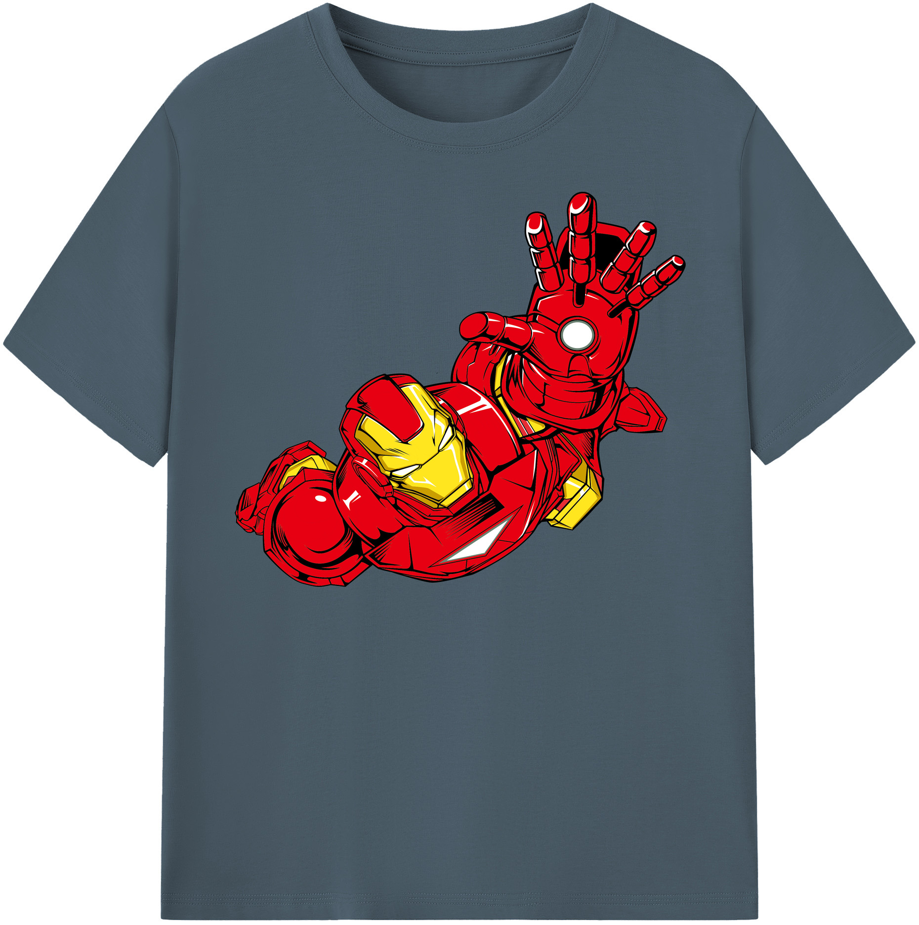 （画像用） アベンジャーズ The Avengers 綿100％半袖Tシャツ（フロントプリント）